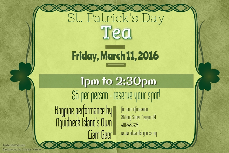 St. Patrick's Day Tea